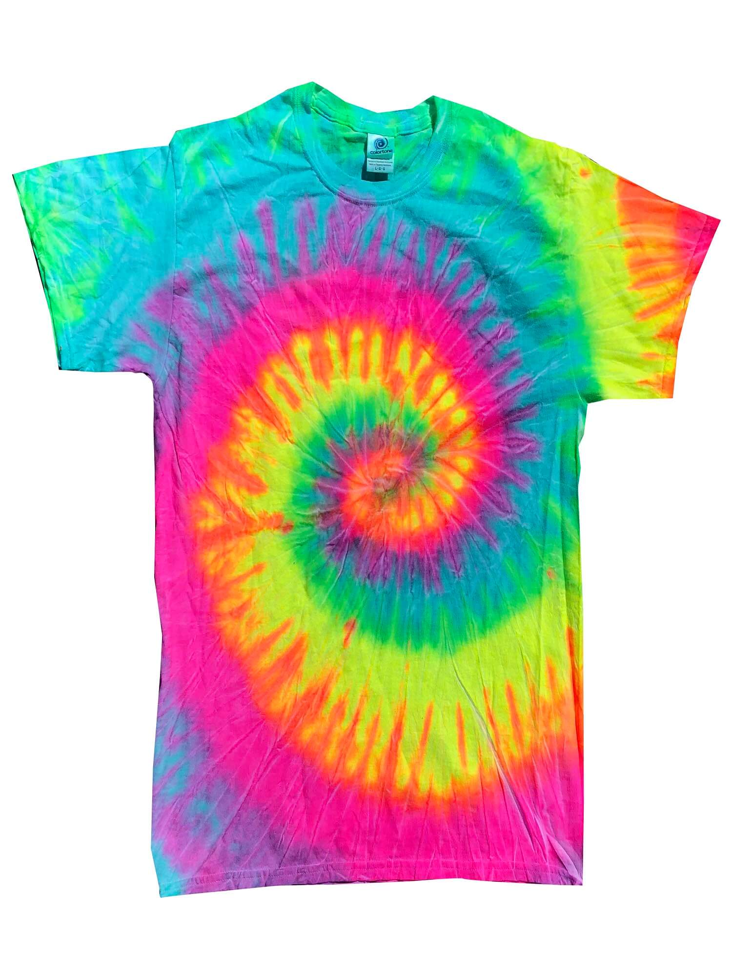 Minty Multicolor Tie Dye T-Shirts Kids | Zandy's Bargains