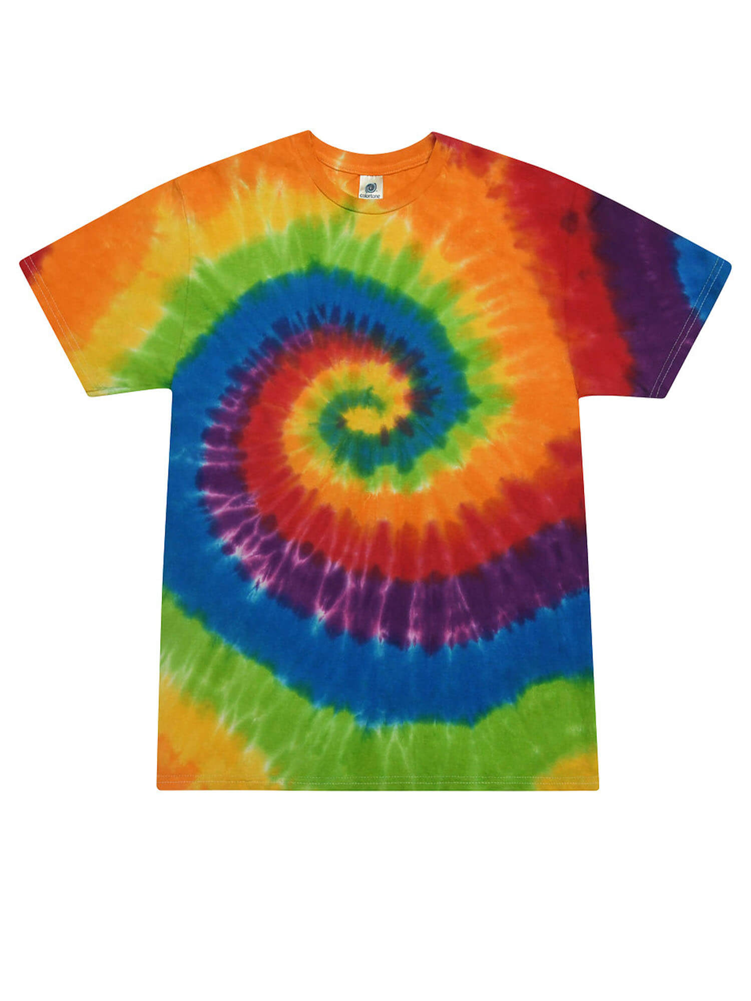 Prism Tie-Dye T-Shirts Kids Colortone | Zandy's Bargains